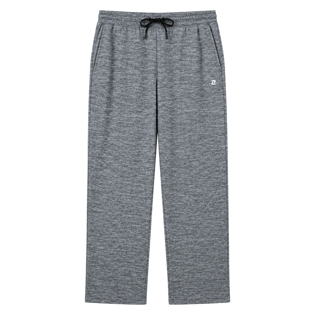 Zelos Athletic Track Pants Gray Heather 1