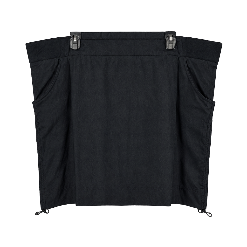 Columbia Active Skort Size 3X Black Hiking Utility Drawstring 1
