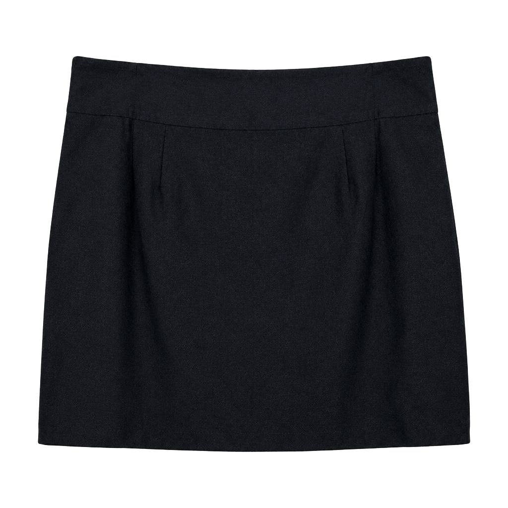 Rafaella Skort Size XL Black Pull-On Active Skirt Built-In Shorts 1