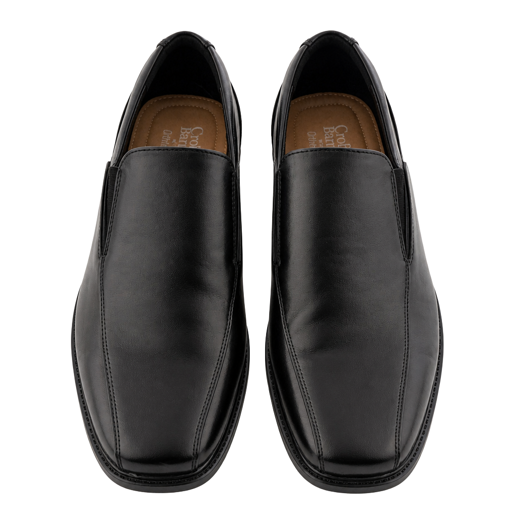 Croft & Barrow Slip-On Dress Shoes Black Ortholite Men’s Size 11 1