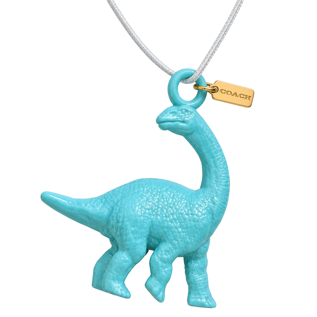 COACH Small Dinosaur Shoe Charm New or DYI any Charm 1
