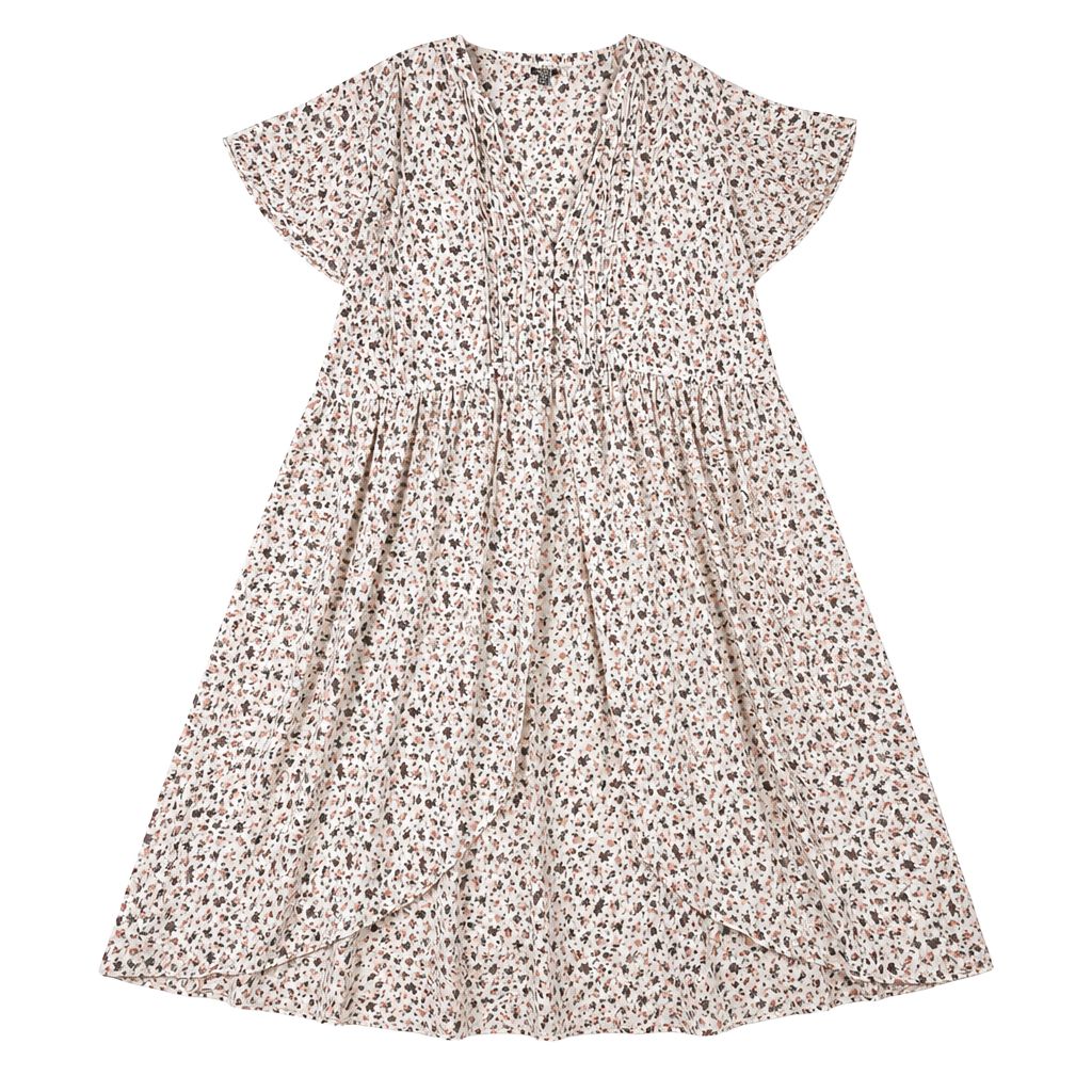 Torrid Women's Floral Print Chiffon High-Low Midi Dress 1
