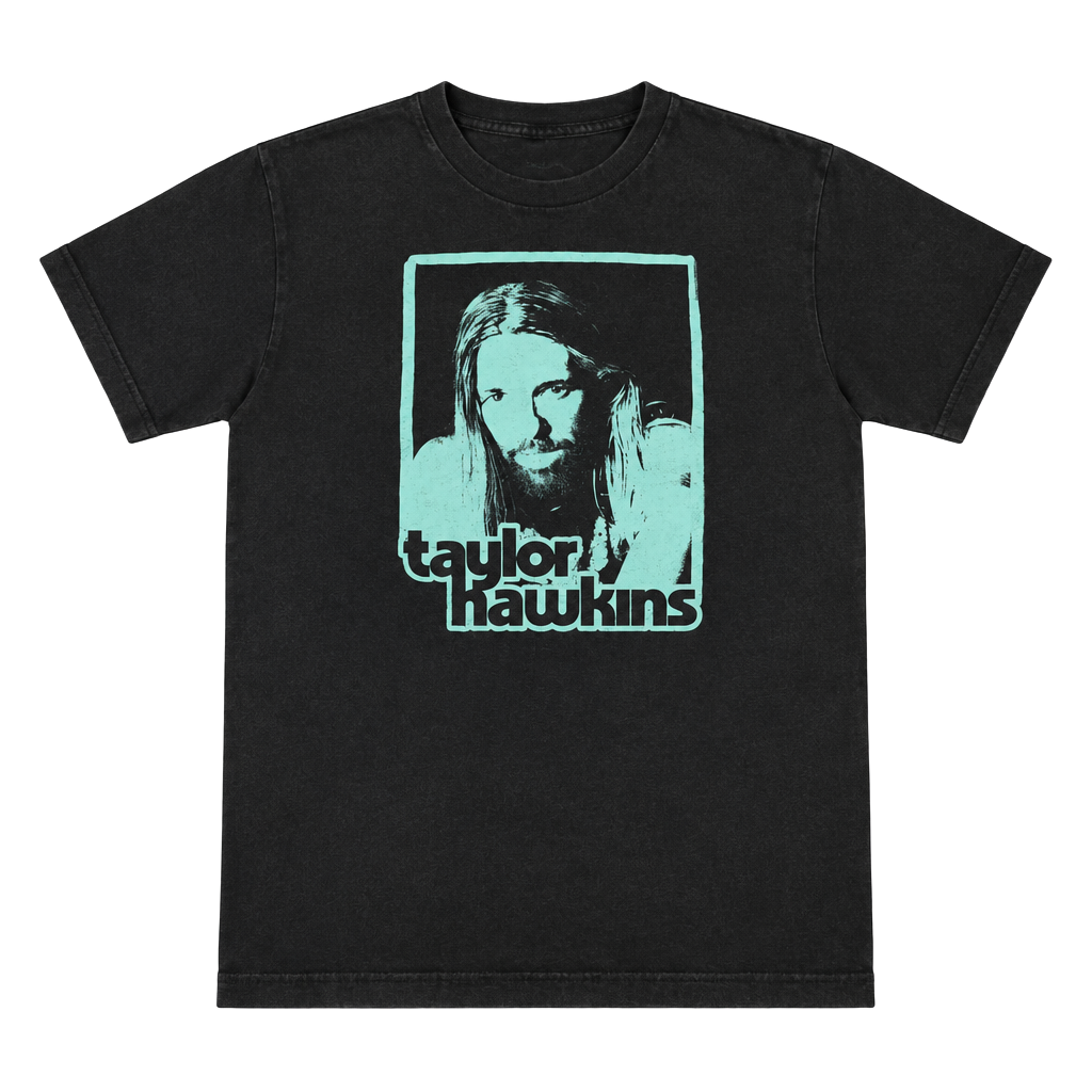 Taylor Hawkins Tribute Concert Tee Size M Gray T-Shirt LA & London 2022 1