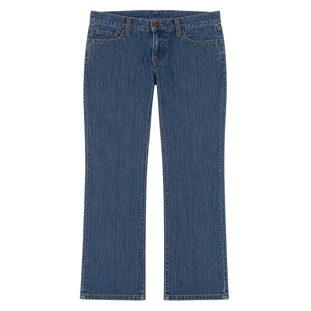 Frankie B. for Planet Funk Low Rise Straight Leg Blue Denim Jeans 8 1