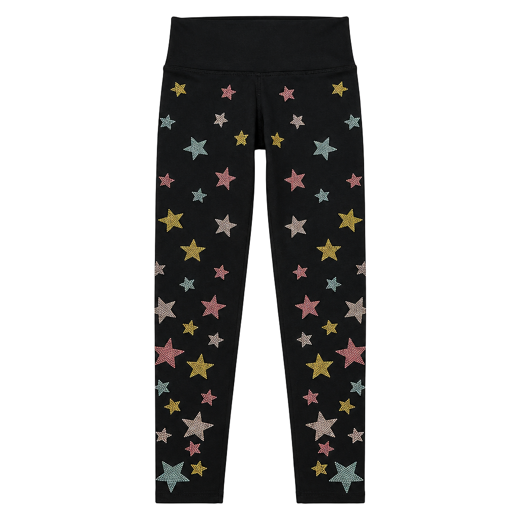 Beach Riot Sport Harper Leggings in Rainbow Star size small 1