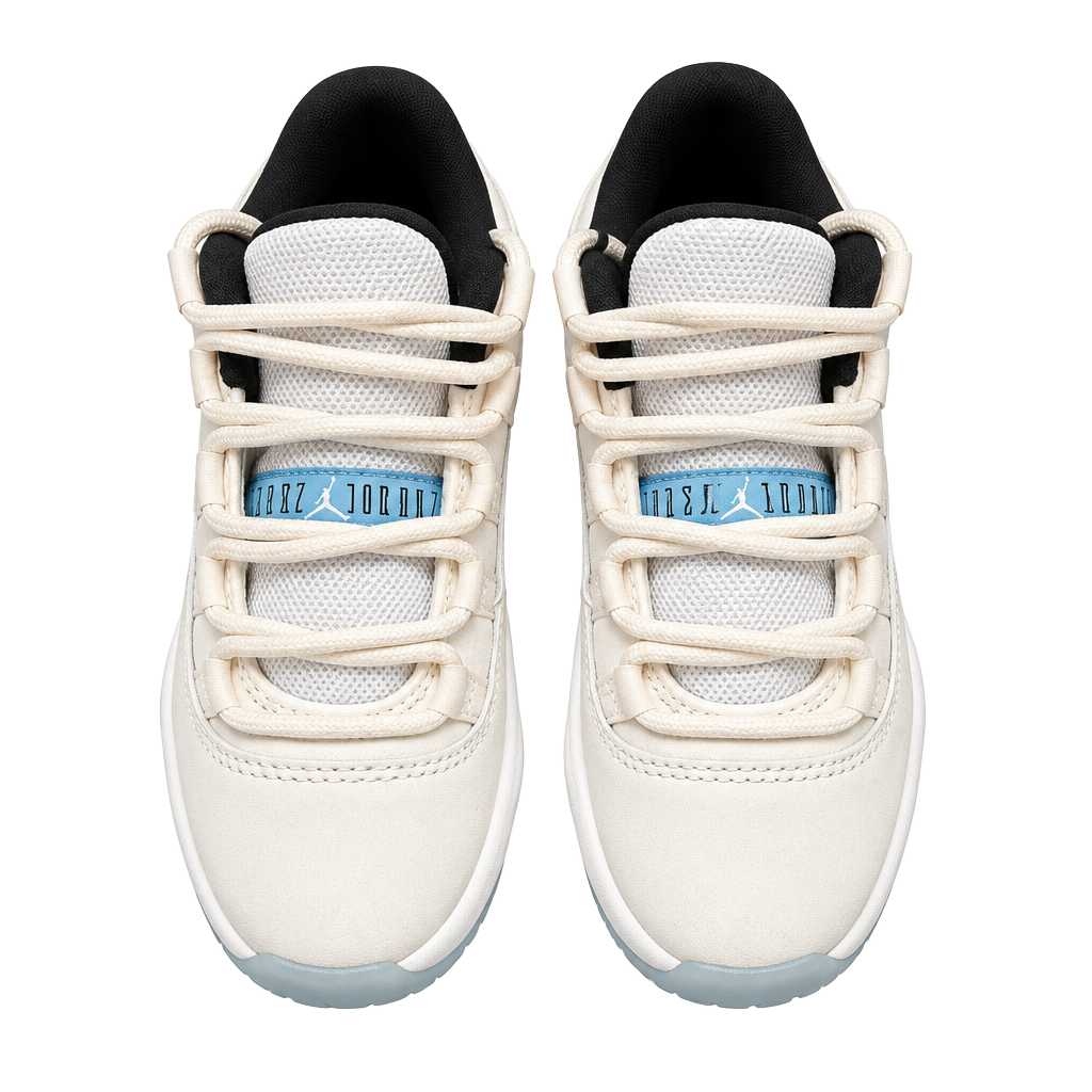 Jordan 11 Low Legend Blue Size 12c White Black Sneaker Shoe 1