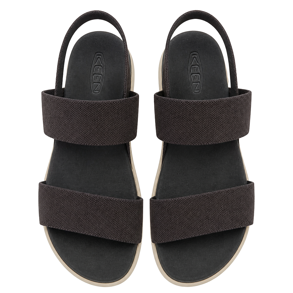Nice - KEEN - Woman's Sandals Elle Backstrap - Size 9 - Black 1