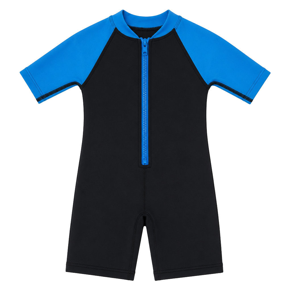 Tuga - Kids Sunwear / Wetsuit - Size 3 - Blue/ Black 1