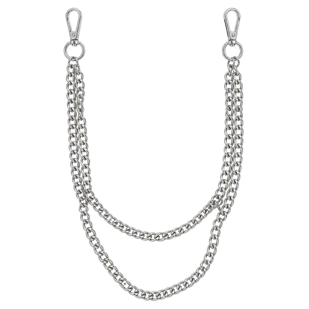 Layered Metal Chain Punk Pants Chain Wallet Chain 1