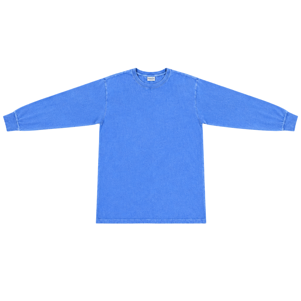 Comfortwash Long Sleeve T-Shirt Size Medium Blue Cotton 1