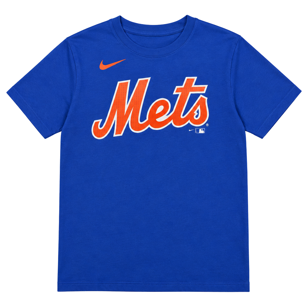 Nike New York Mets Fuse T-Shirt Size M Royal MLB Baseball Tee 1