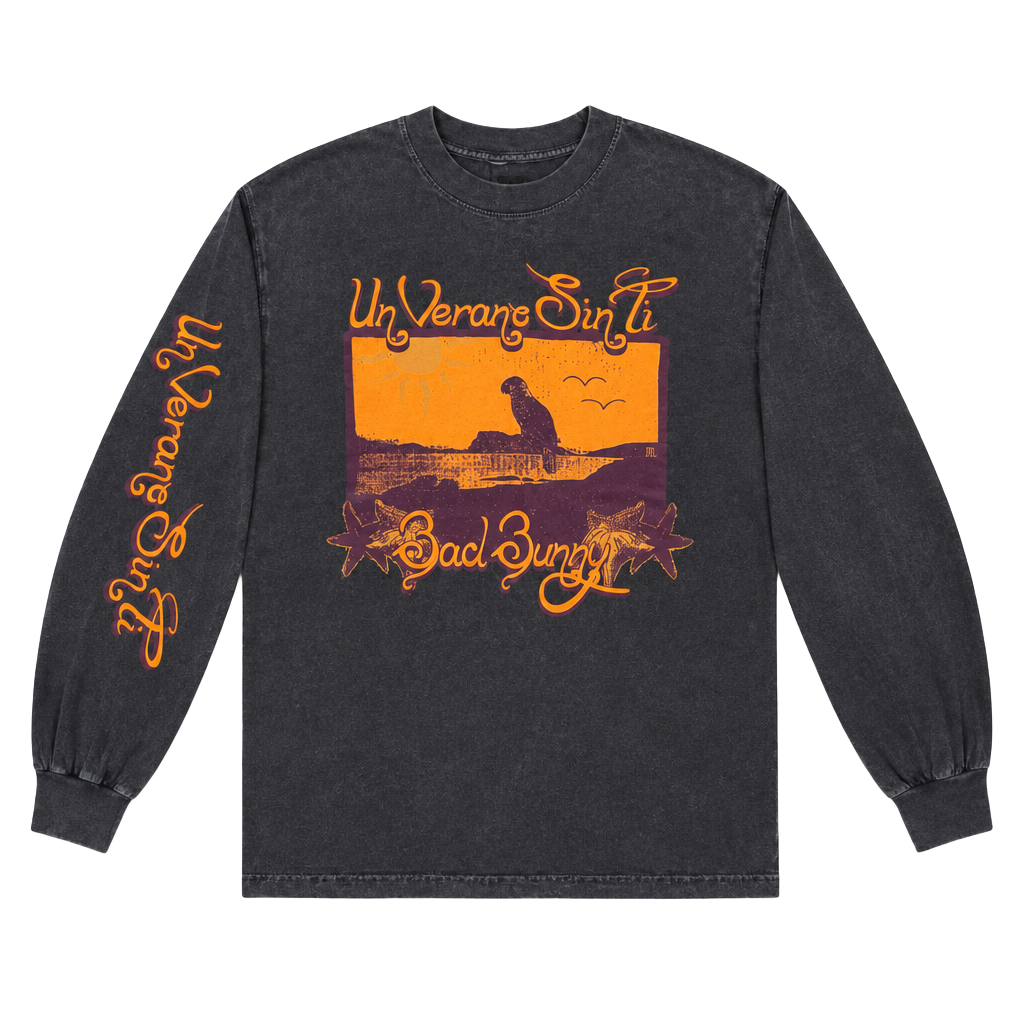 Bad Bunny Un Verano Sin Ti Long Sleeve Tour Shirt Small 1