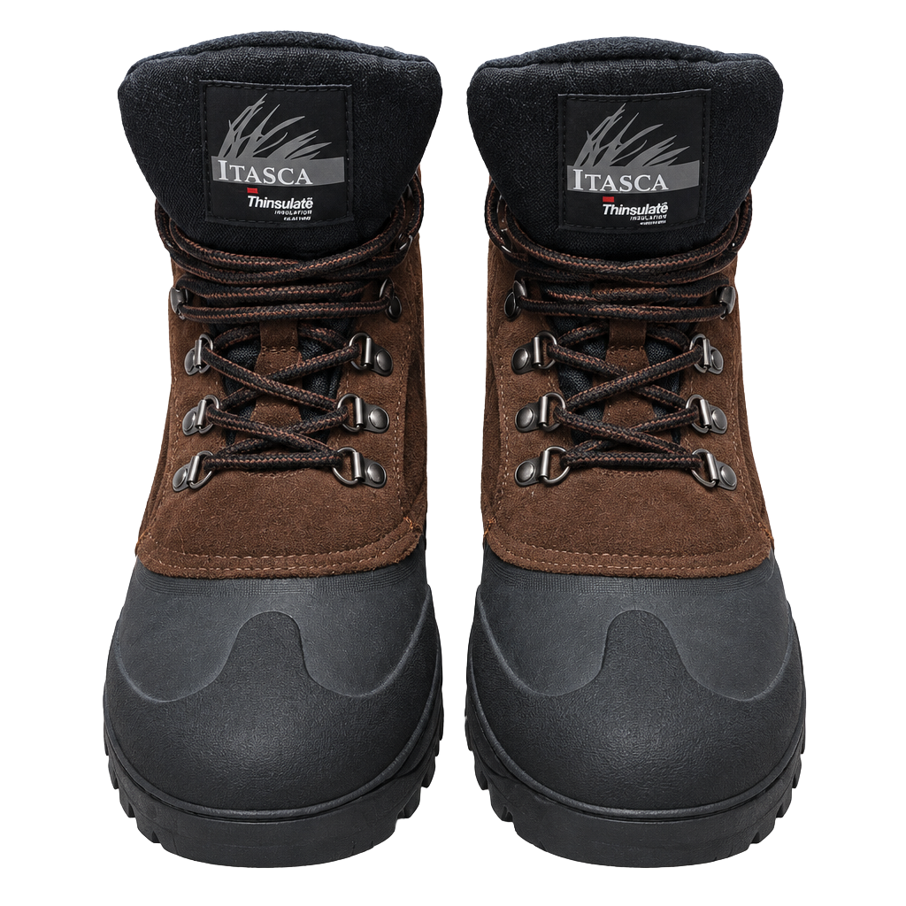 Itasca Men's Brown Hiking Boots Size 10 Lace Up Lug Sole 642070 NWT 1