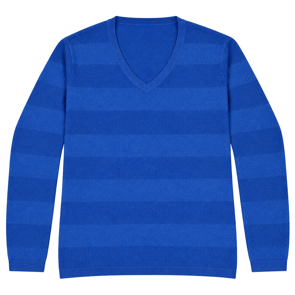 NWT Ann Taylor Blue Scoop Neck Striped Lightweight Sweater Women's L $69 1