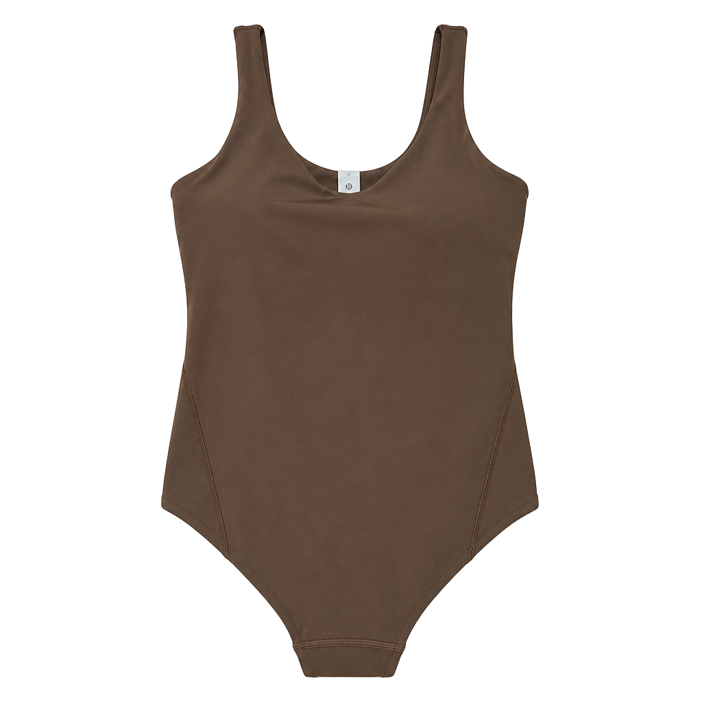 Lululemon Align Bodysuit Size 6 Java Brown Nulu 1