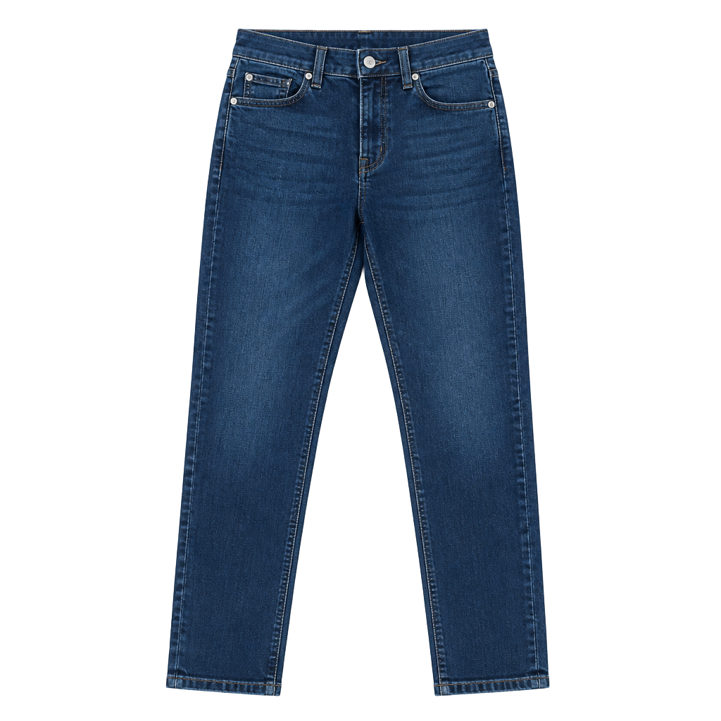 7 For All Mankind Kimmie Straight Leg Jeans Size 28 Dark Wash Denim 1