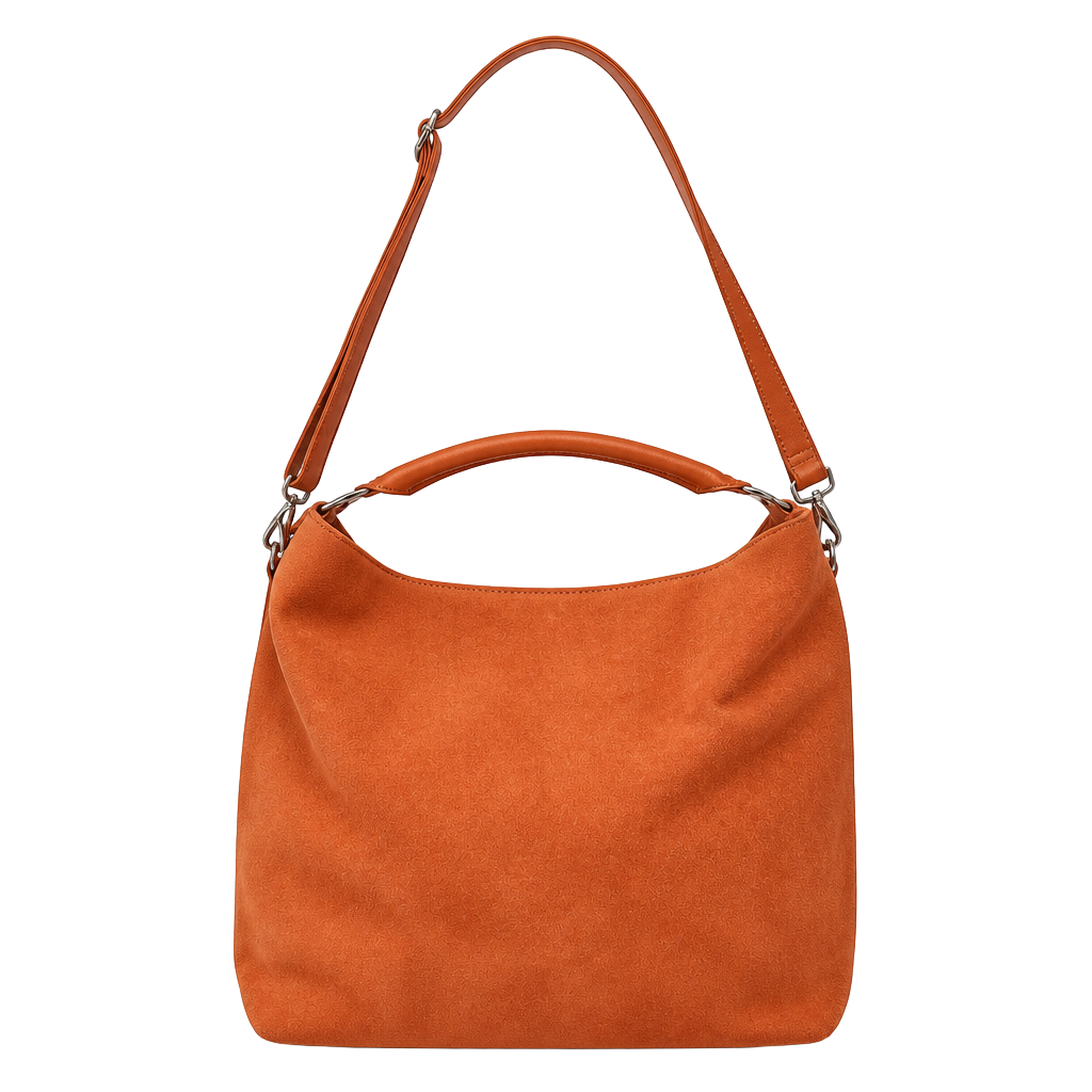 Free People Bobbi Suede Slouchy Tote Bag Brown 1