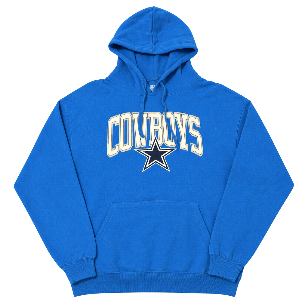 Dallas Cowboys Pullover Hoodie Size XL Blue NFL Sweatshirt 1