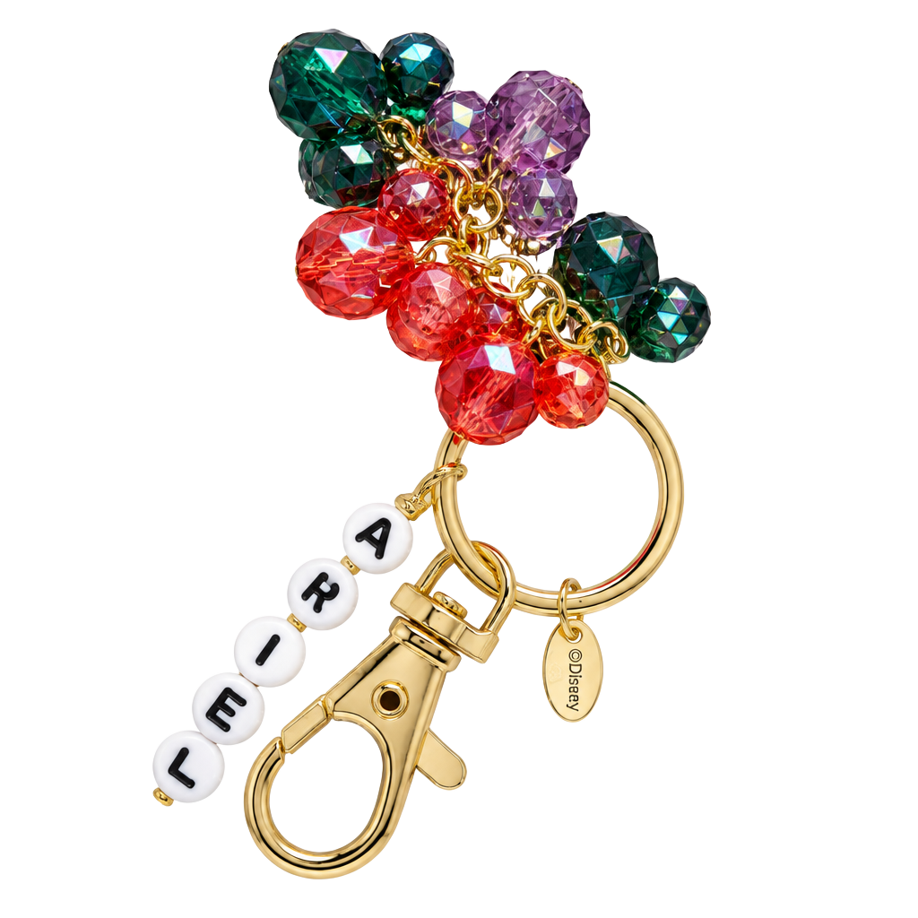 Disney Parks Ariel Beaded Keychain NWT 1