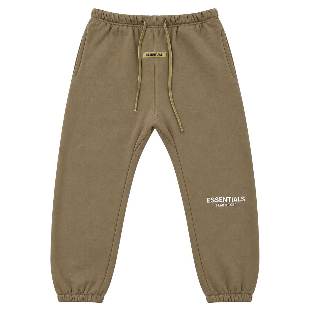 Fear of God Essentials Sweatpants Desert Taupe Size M NWOT 1