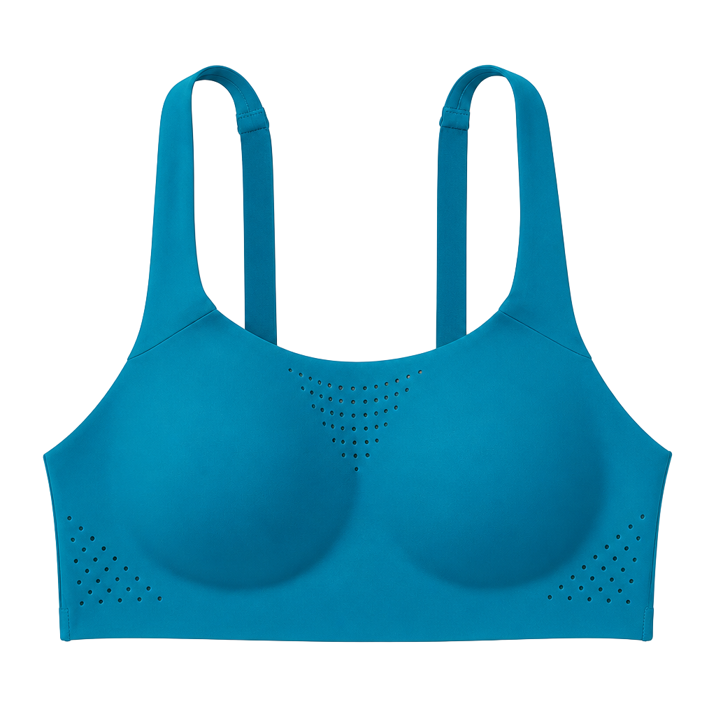 Victoria’s Secret VSX Featherweight Max Wireless High Impact Sports Bra 36C Teal 1