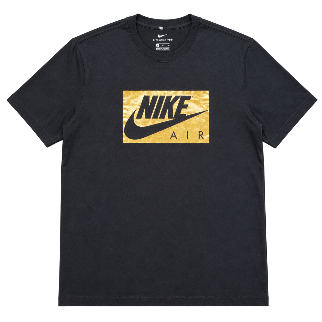 Nike Men's Gold Box Logo Graphic T-Shirt size M 1