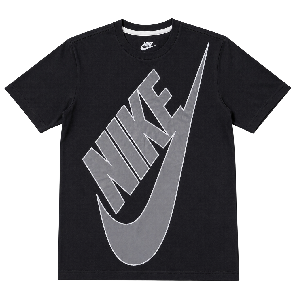 Nike Graphic Logo T-Shirt Black/Grey men’s size S 1