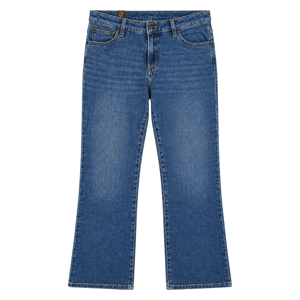 Aura From The Women Wrangler Jeans Size 12 Avg Blue Bootcut Denim Pants 1