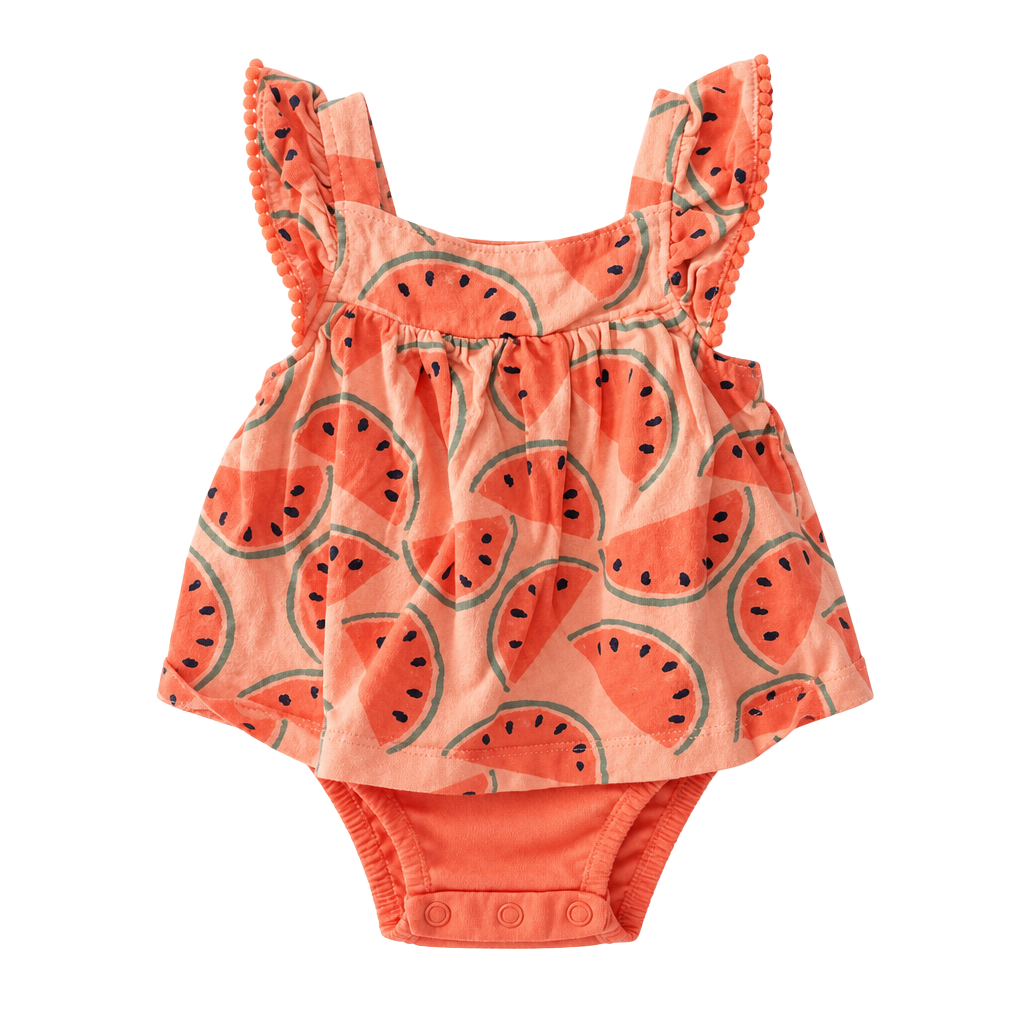 Summer Watermelon Romper 1