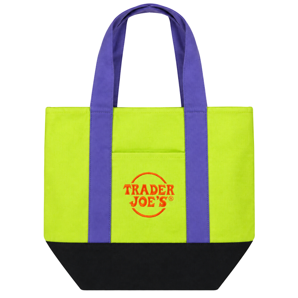 Nwt Trader Joe's Trick-Or-Treat Canvas Tote Bag 1