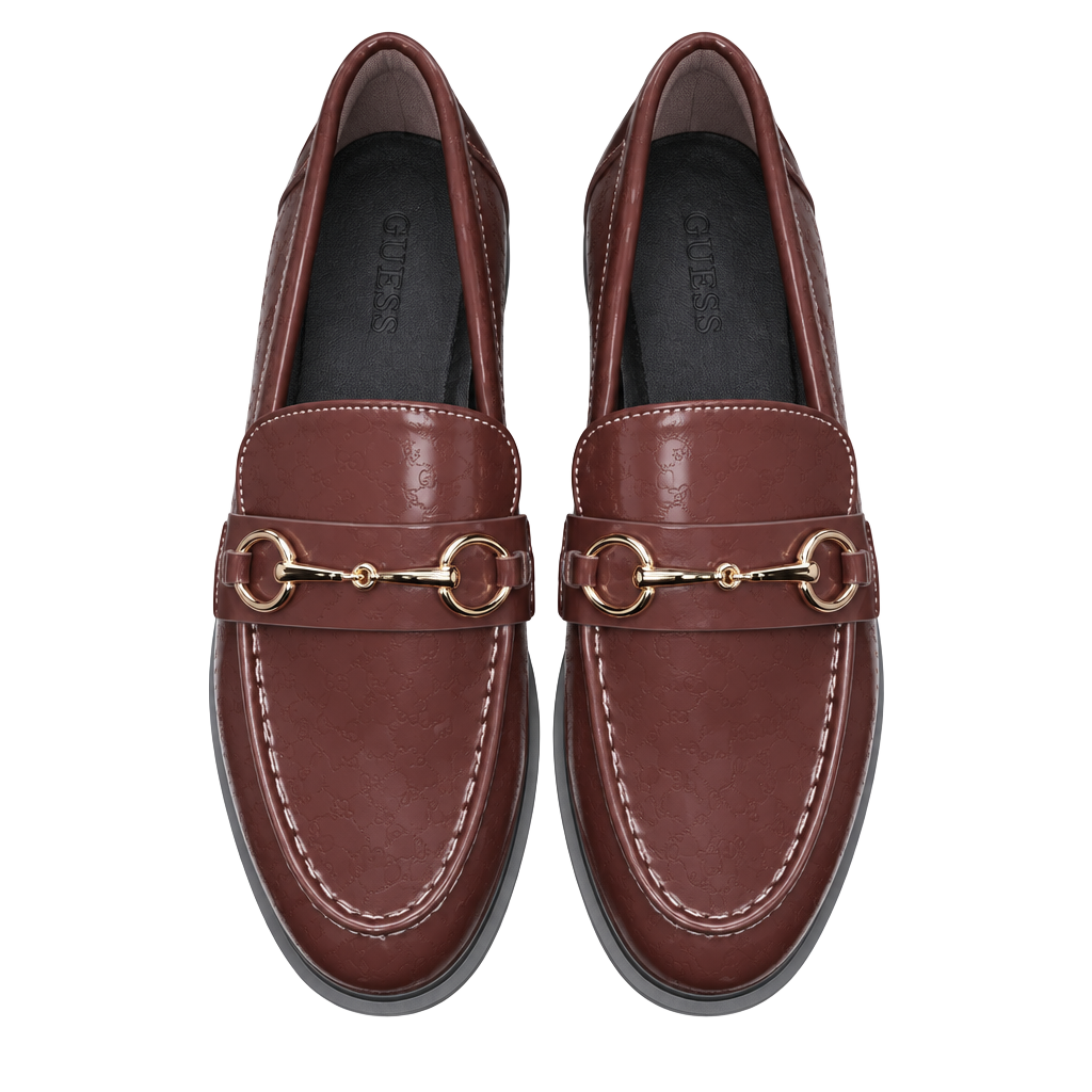 American Eagle Duchess Loafer Size 8 Brown Horsebit 1