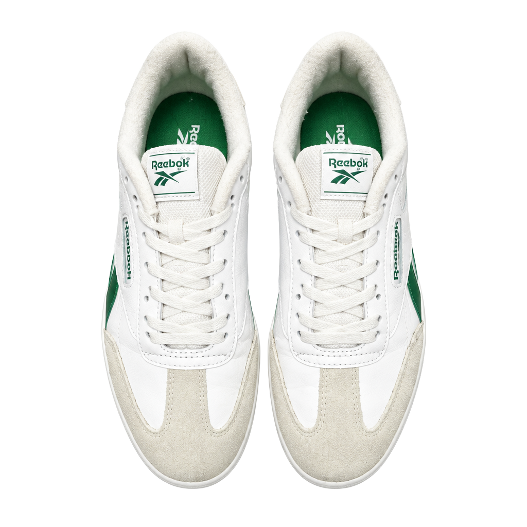 Reebok Court Advance White Green Sneakers 1