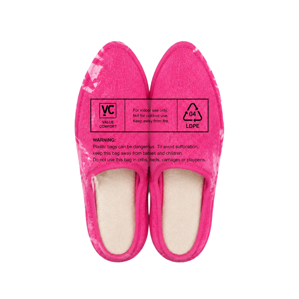 SHEIN Minimalist Slip-On Flat Shoes Size 40 Pink Suede Pointed Toe 1