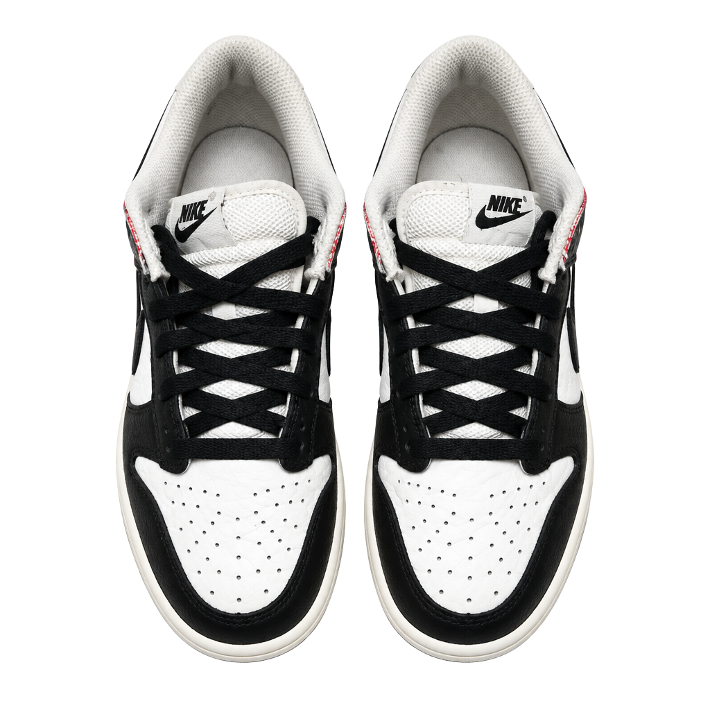 Nike Dunk Low Black Red White Sneakers 1