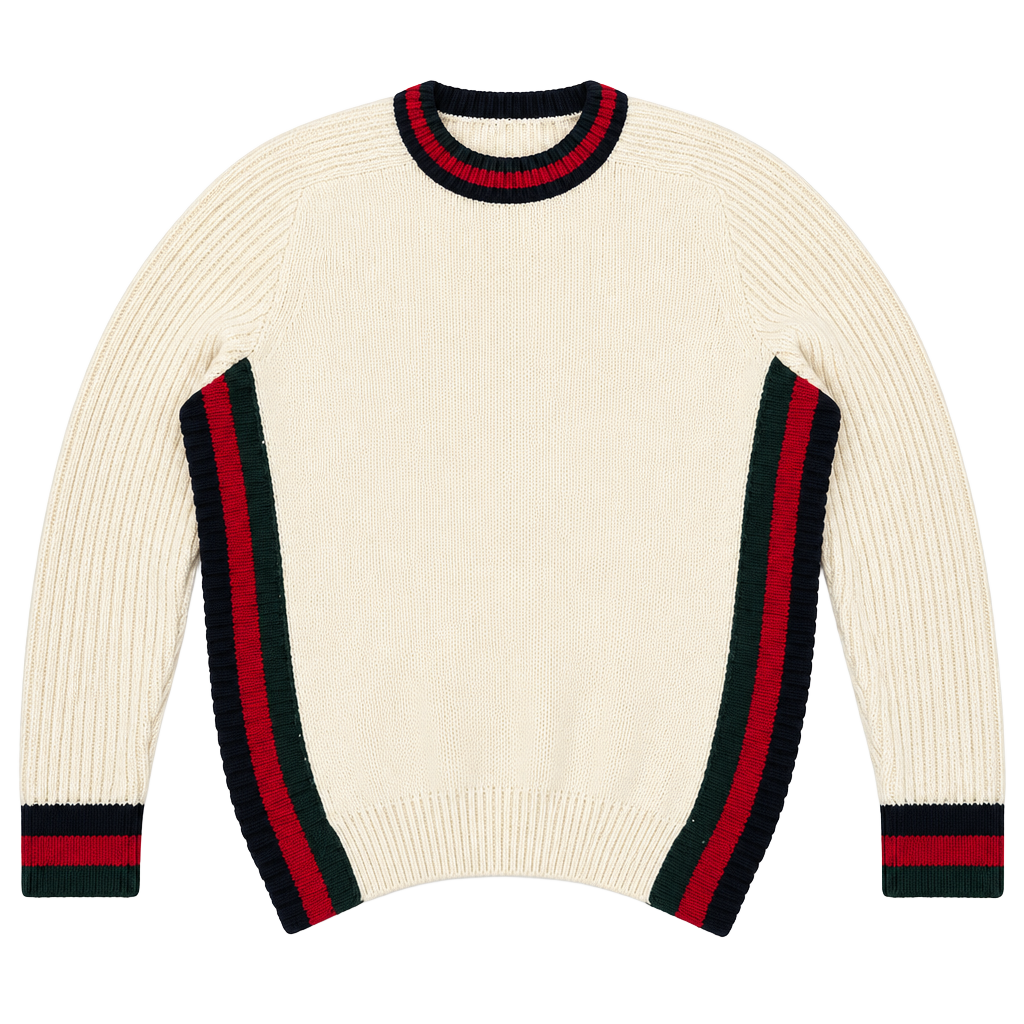 Structure Vintage Striped Ribbed Sweater Size S 1