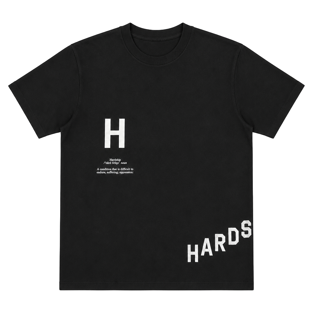 Honor The Gift Hardship S/S Tee - Black 1