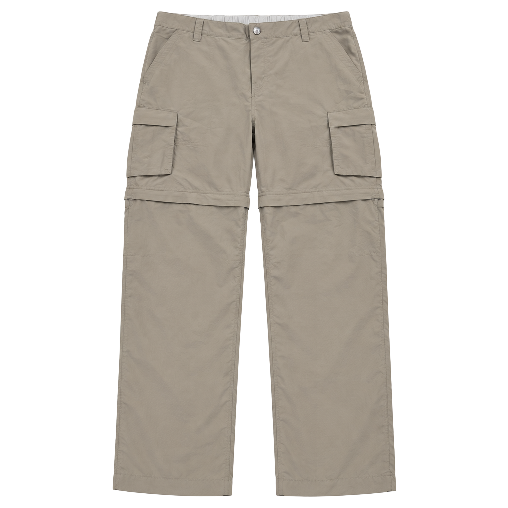 REI Co-op Sahara Convertible Pants Size 12 Petite Steel Grey 1