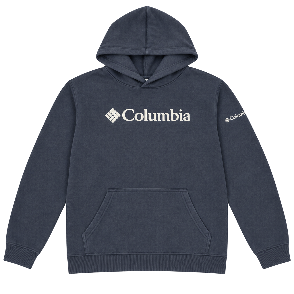 Columbia Sportswear Company Hoodie Youth Size XL Blue Logo 1