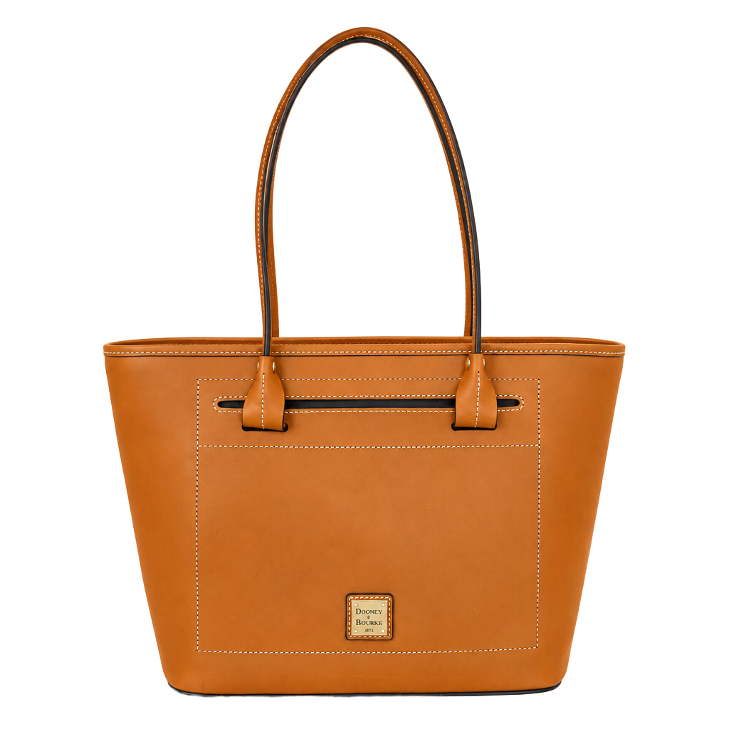 Dooney & Bourke Beacon Vachetta Leather Slip Tote Bag 1