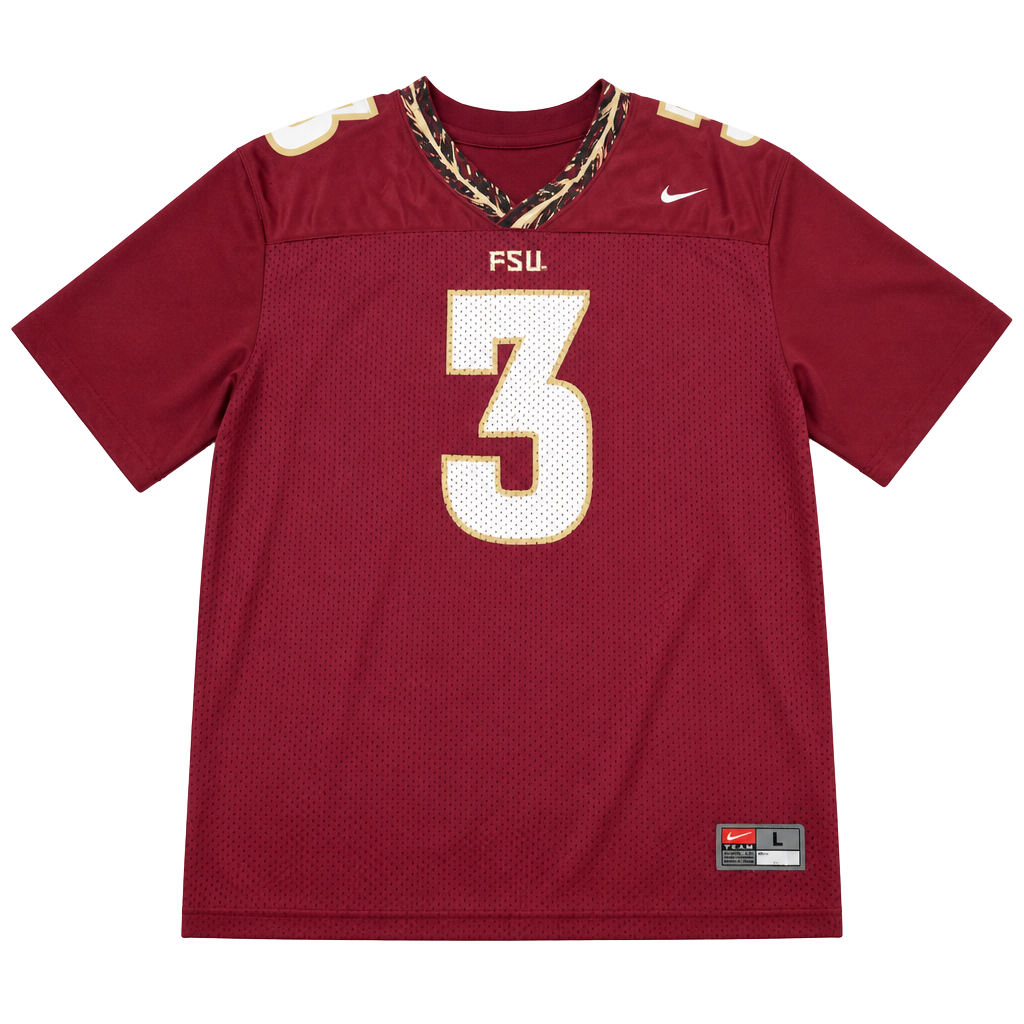 Nike Florida State Seminoles FSU #3 Football Jersey Youth Large 1
