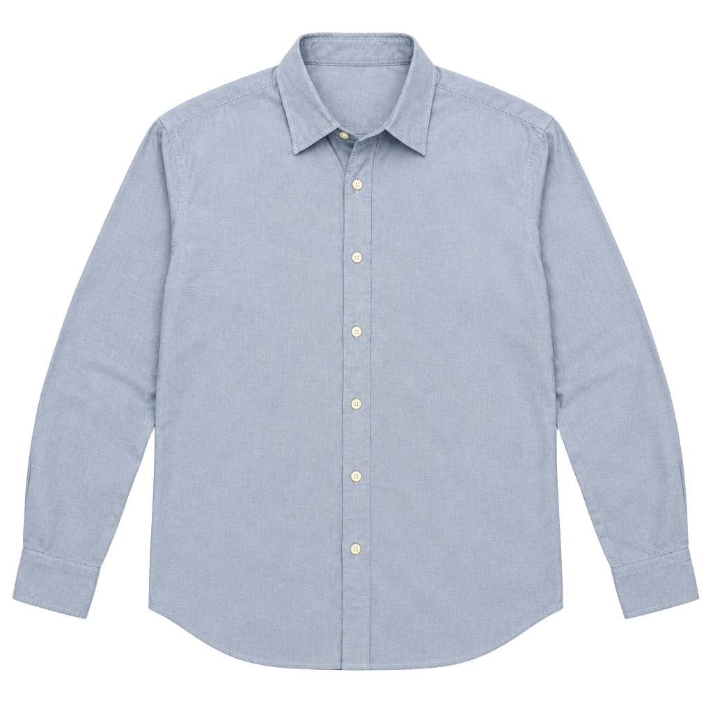 Men’s Faherty Long Sleeve Button Up Shirt - Medium 1