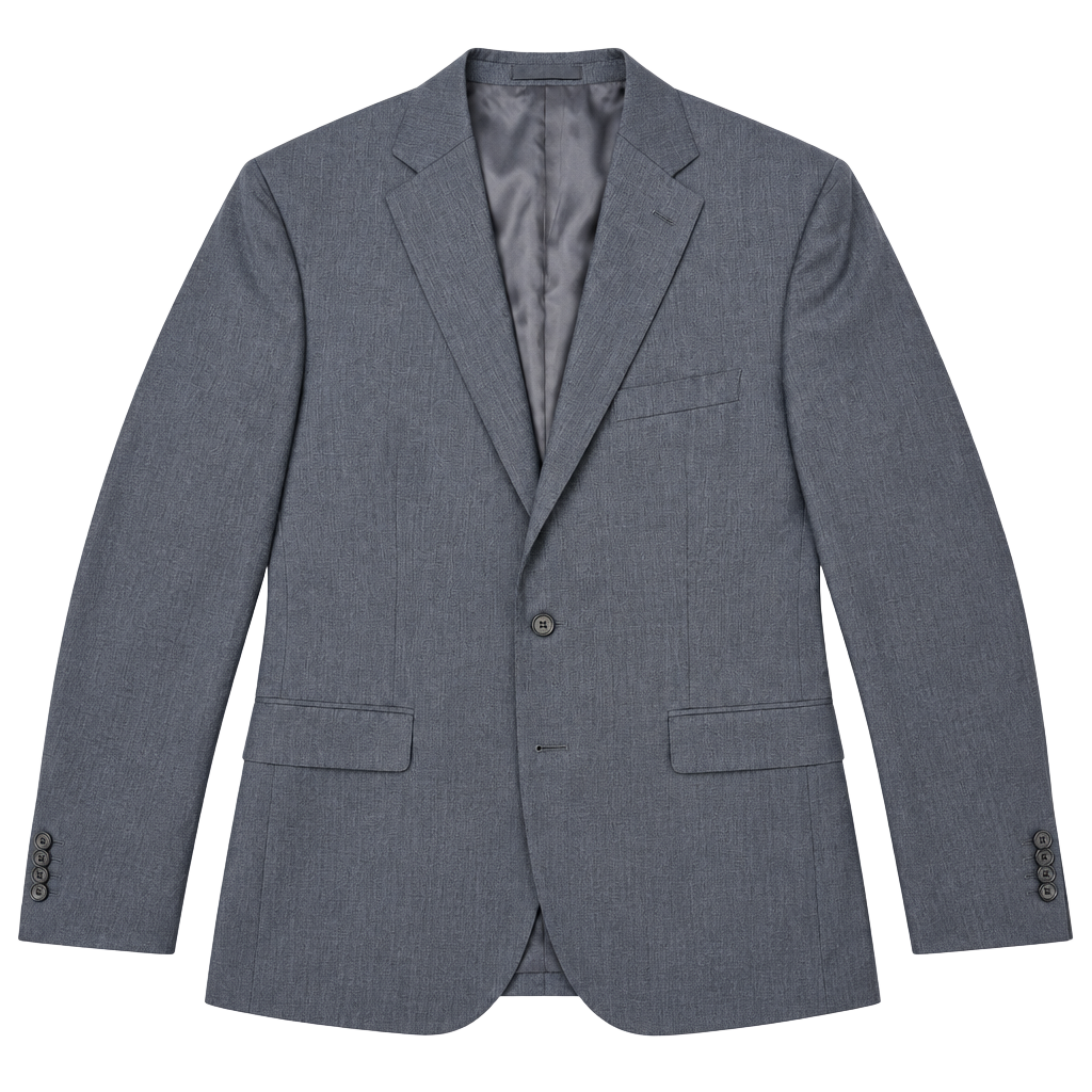 Lauren Ralph Lauren Gray Wool Blazer - 44L 1