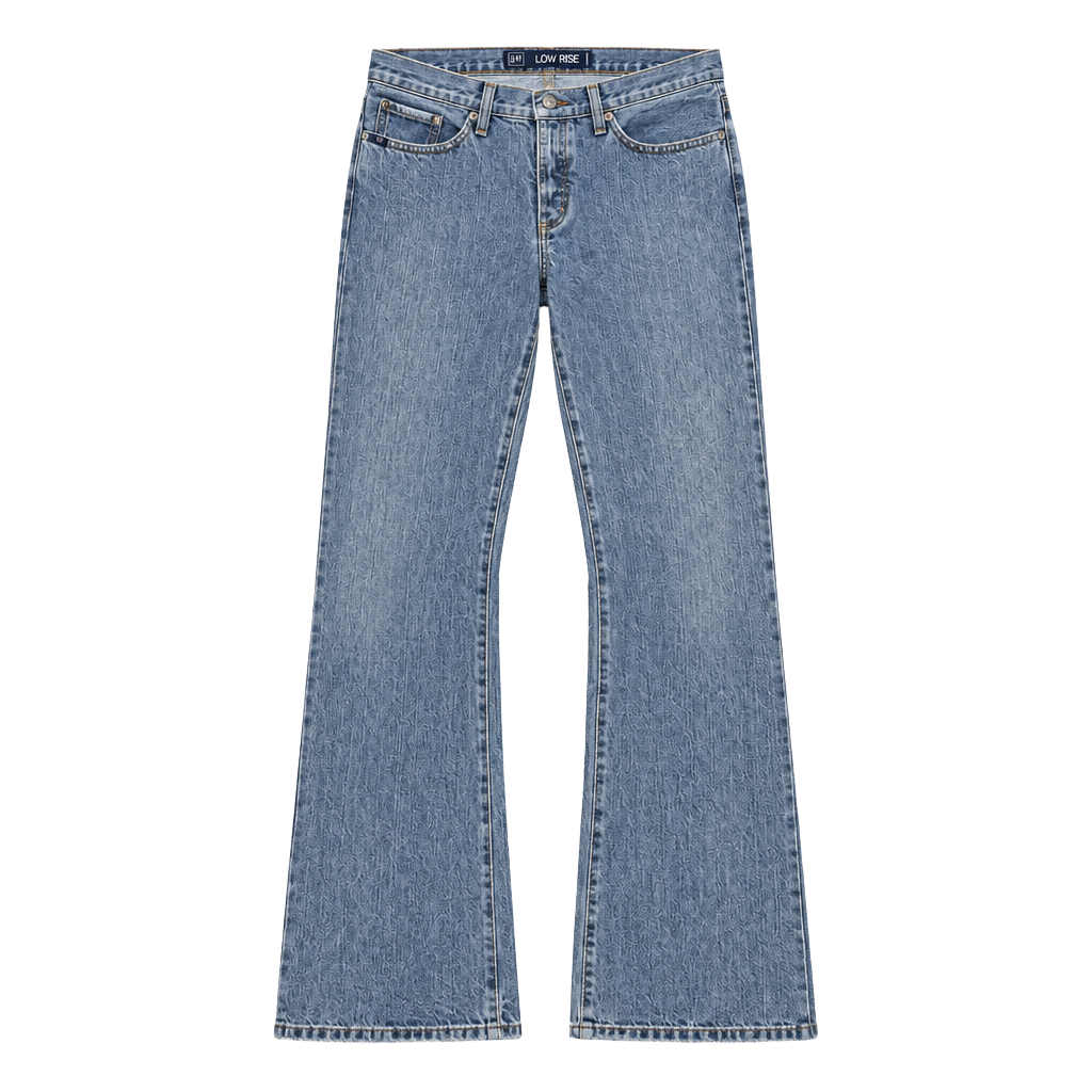 Cruel Girl Low Rise Relaxed Jeans Size 11 X-Long Blue Denim Bootcut 1