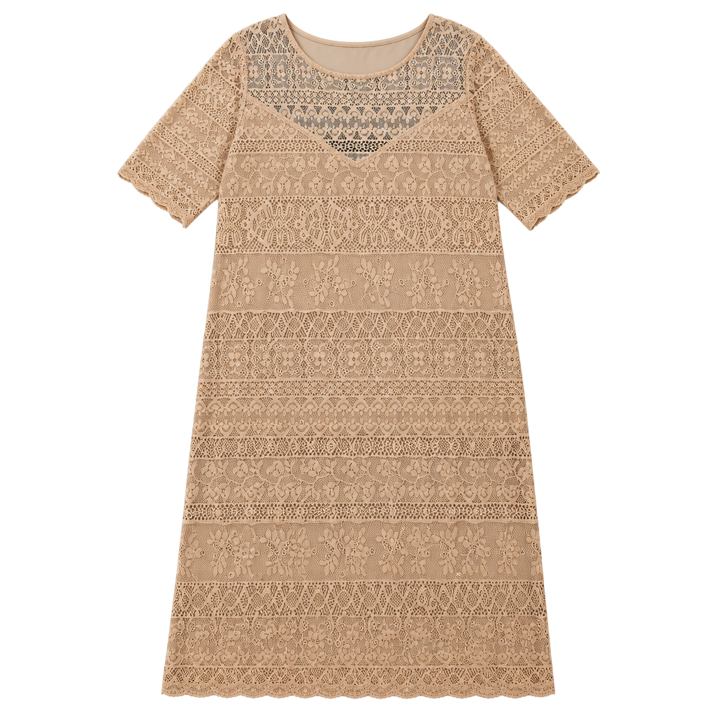 Torrid Beige Crochet Knit off the shoulder blouse with Short Sleeves 1