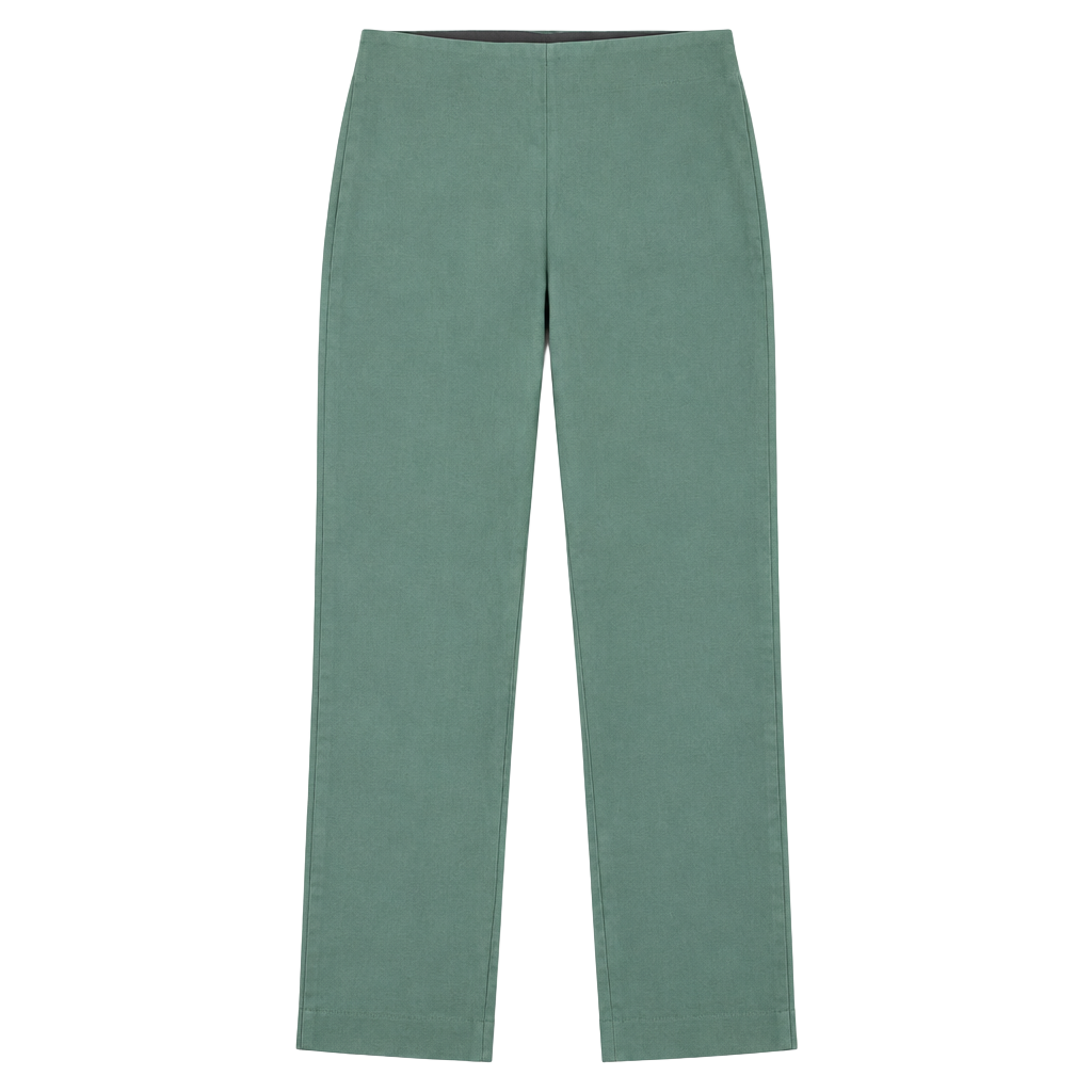 A New Day Skinny Ankle Pants Size 4R Green Stretch 1