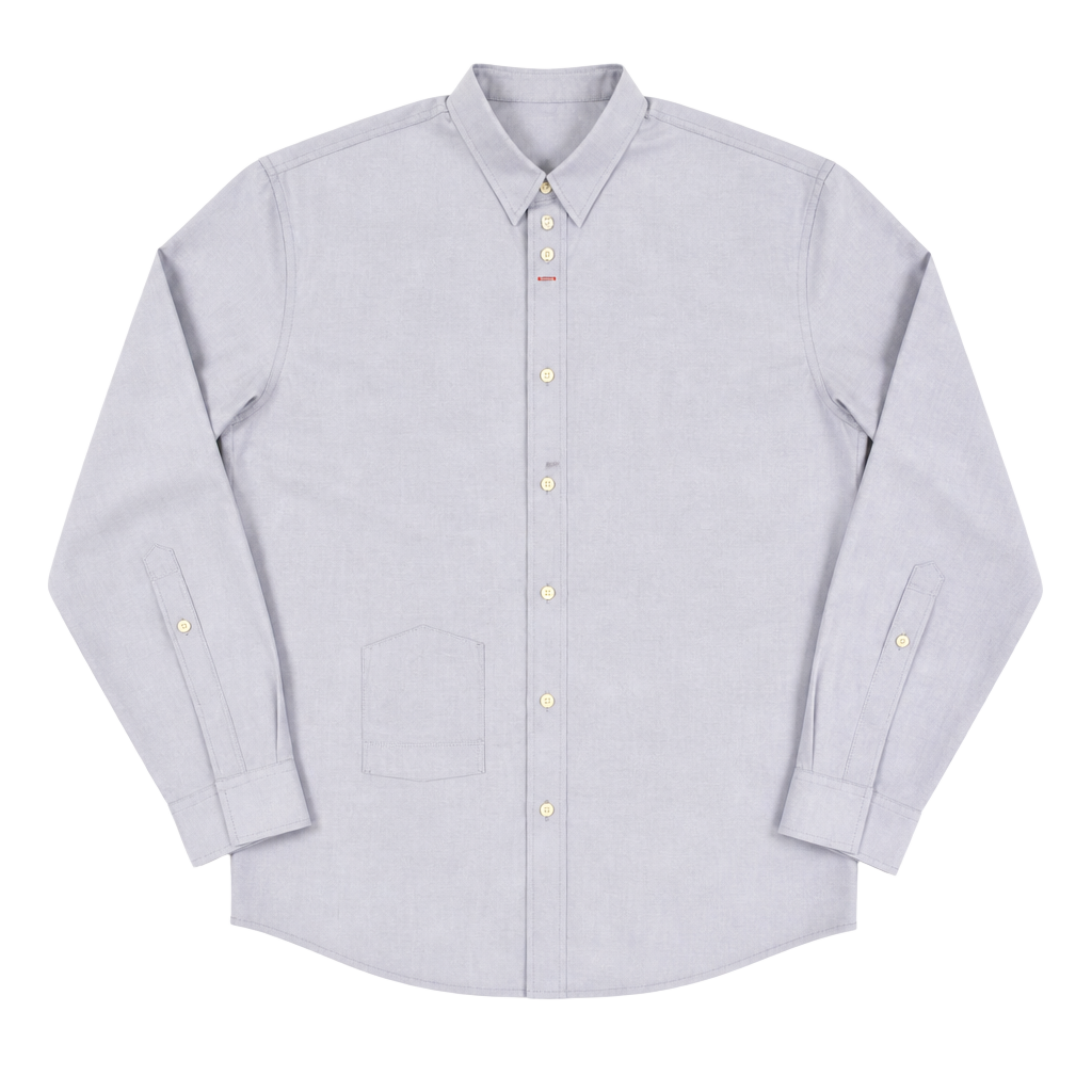 Tommy Hilfiger Men's Light Blue Long Sleeve Button Down Shirt Size M 1