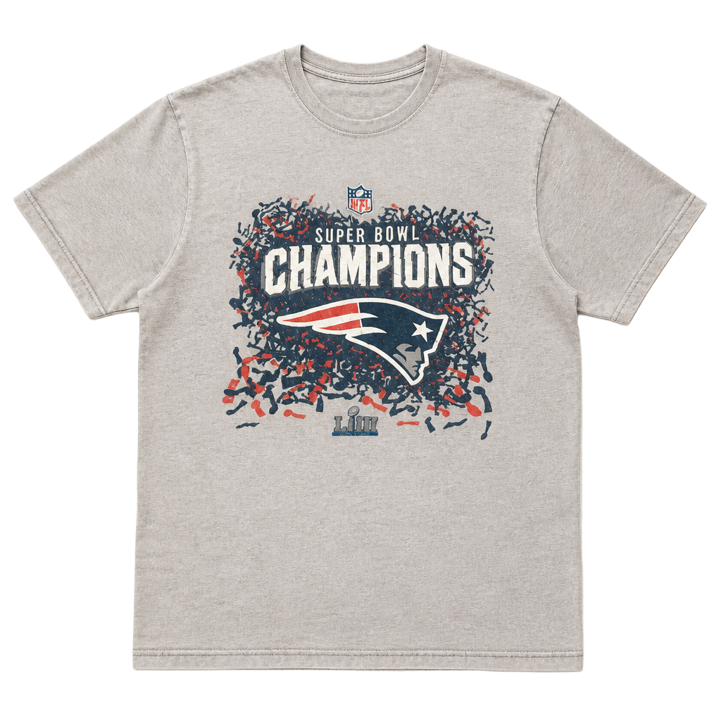 Fanatics New England Patriots Super Bowl LIII Champions T-Shirt Size M 1