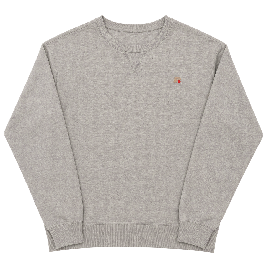 Russell Athletic Premium Fleece Crewneck Sweatshirt Gray 2XL 1