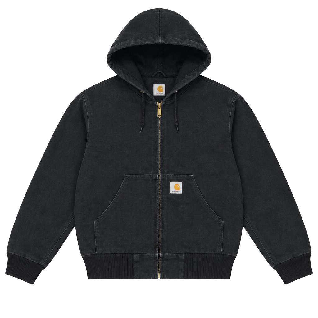 Vintage 2002 Carhartt JO4 Active Jacket Faded Black XL
1