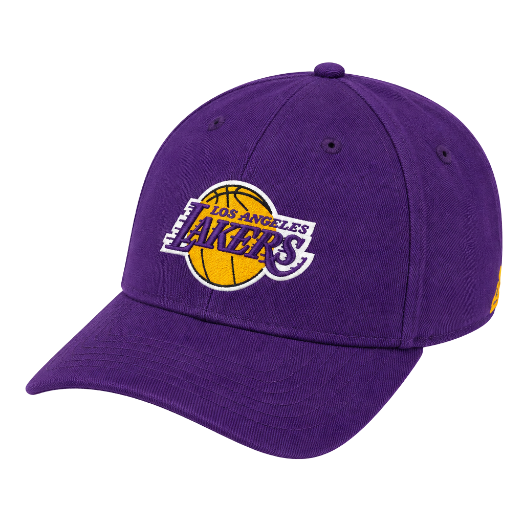 Adidas Los Angeles Lakers Hat Purple Strapback Adjustable 1